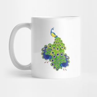 Beautiful Peacock Mug